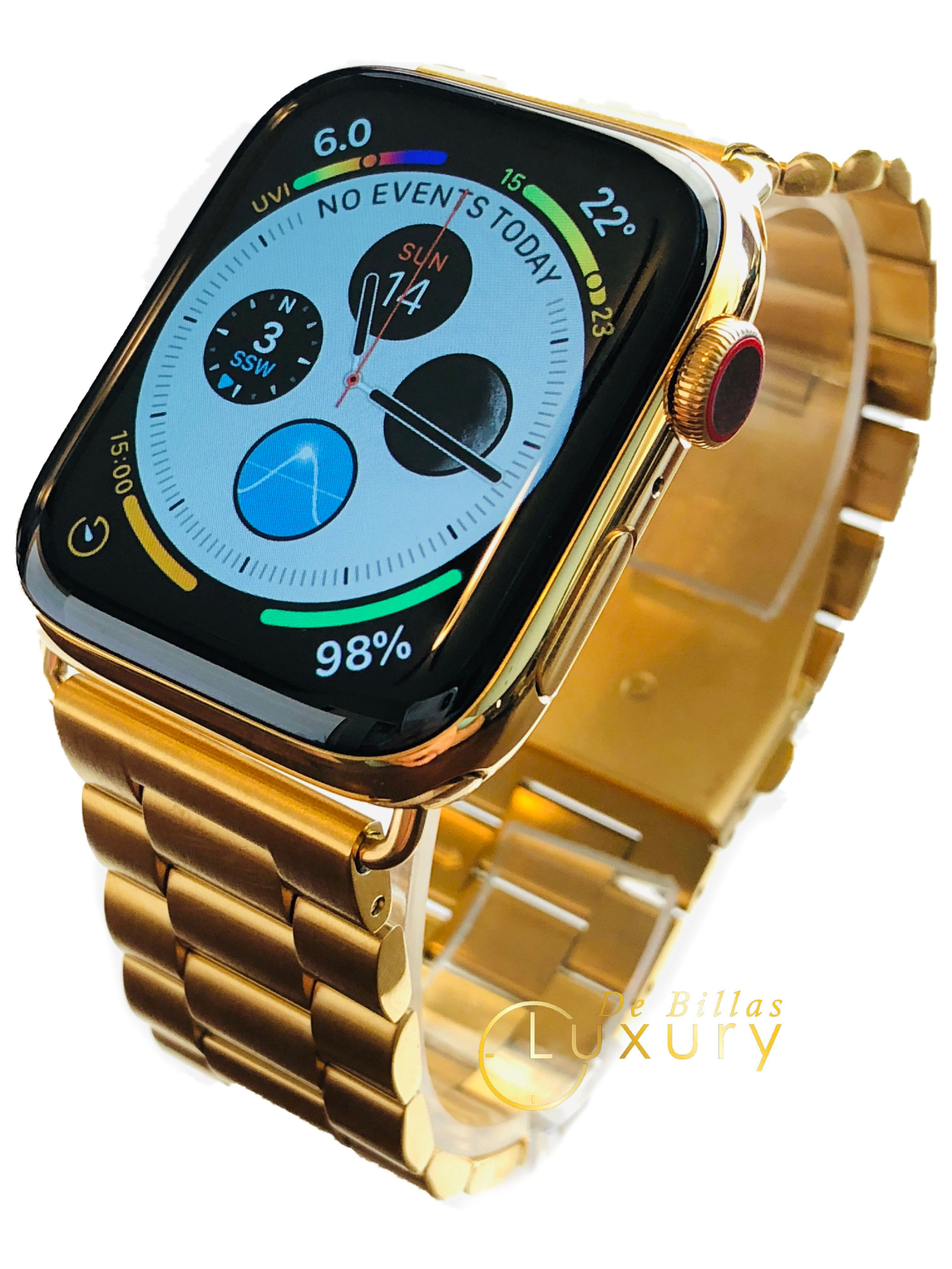 24K Gold 44MM Apple Watch SERIES 4 with 