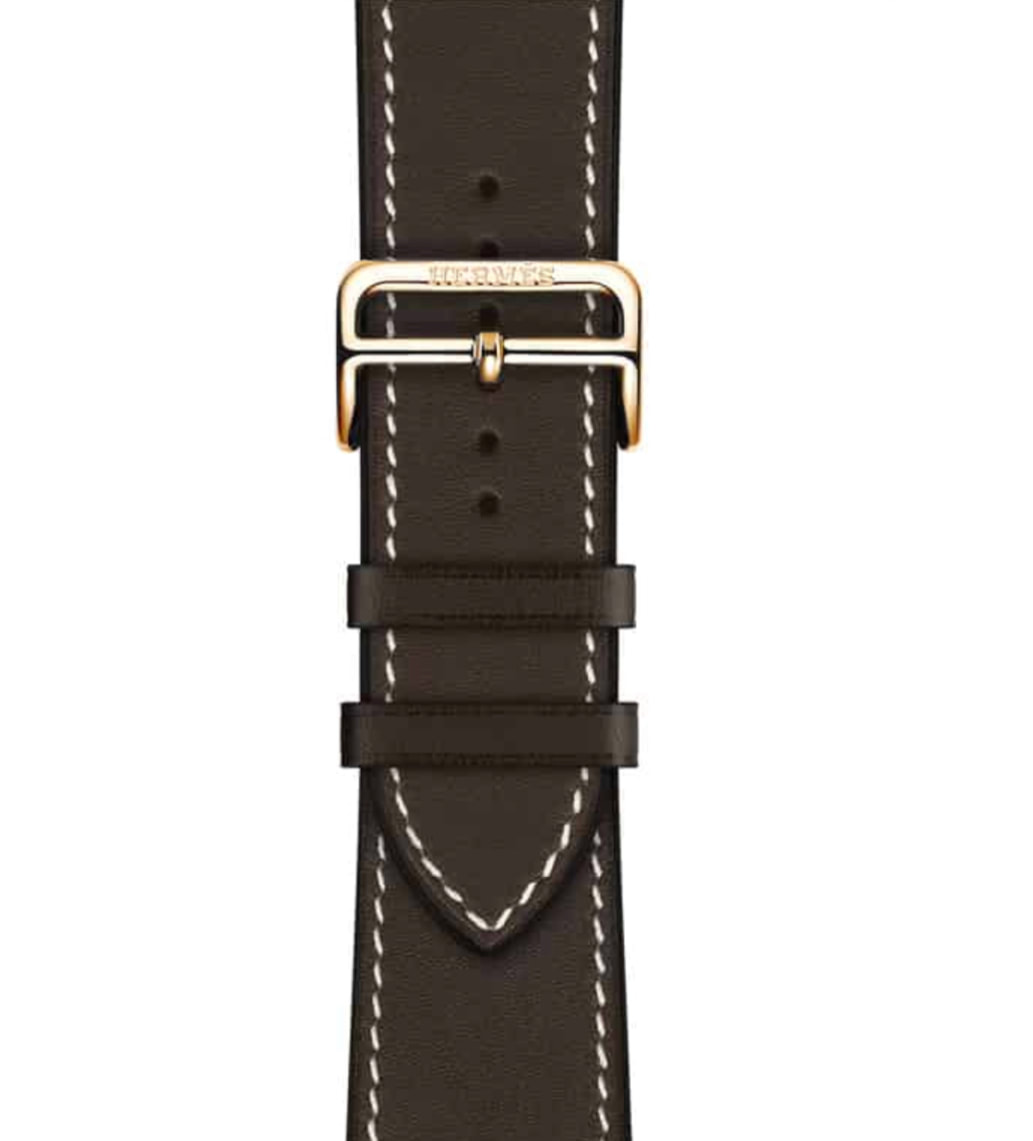 24K Gold Plated 45MM Hermes Apple Watch SERIES 8 Louis Vuitton Band LV  CUSTOM